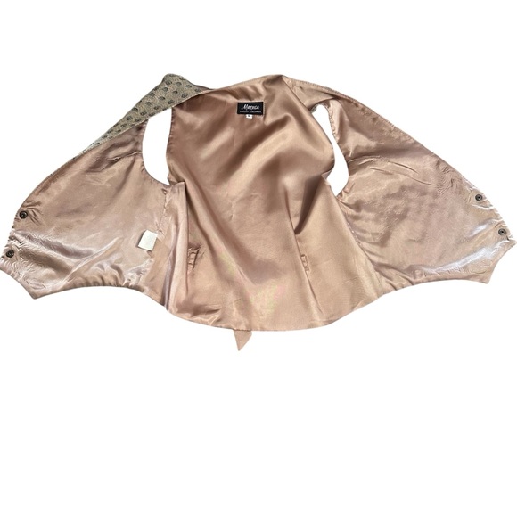 Unisex Vintage Maruca Handmade Tapestry Vest From Boulder Colorado - Picture 8 of 10